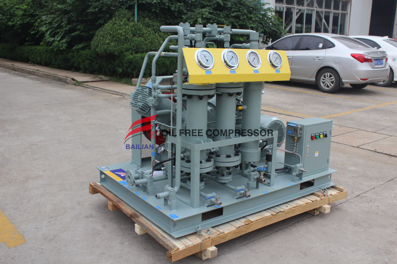 high pressure filling nitrogen gas booster compressor for cylinder filling