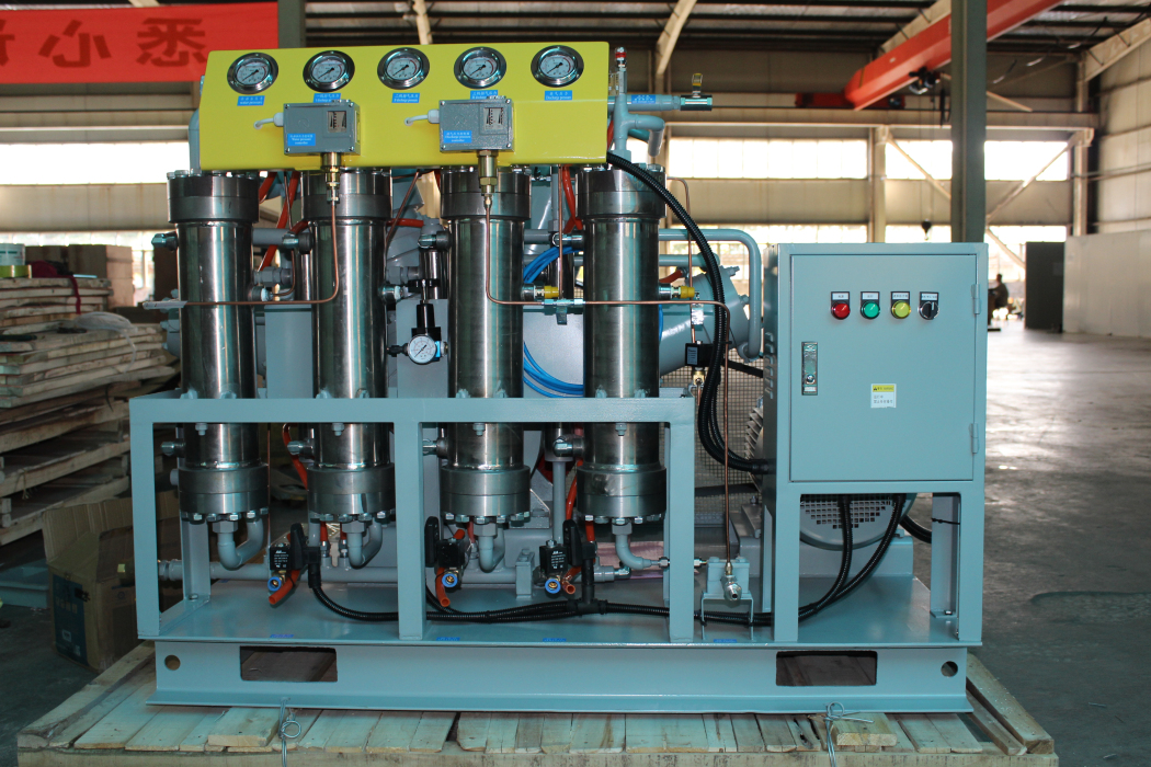 horizontal food grade liquid co2 compressor for paintball from China