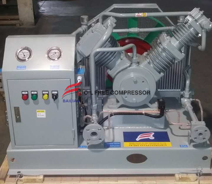 high pressure oil free argon gas compressor in car from China ...