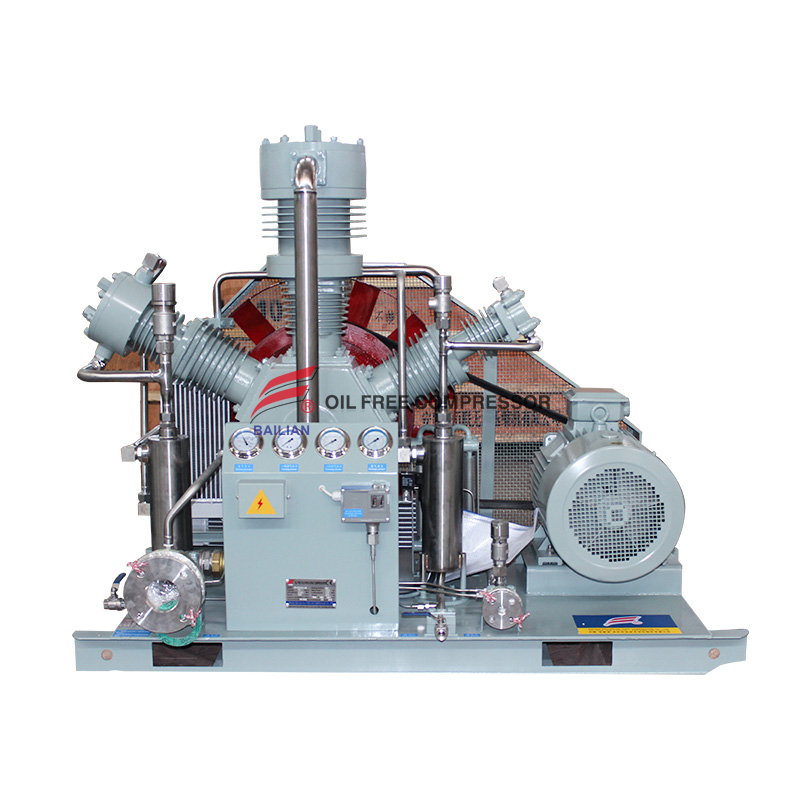 CO2 Extraction Recovery Oil Free Co2 Compressor V Type