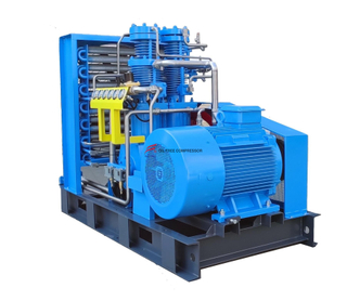 Air Cooling 70NM3 150bar High Pressure Oil Free Oxygen Compressor 