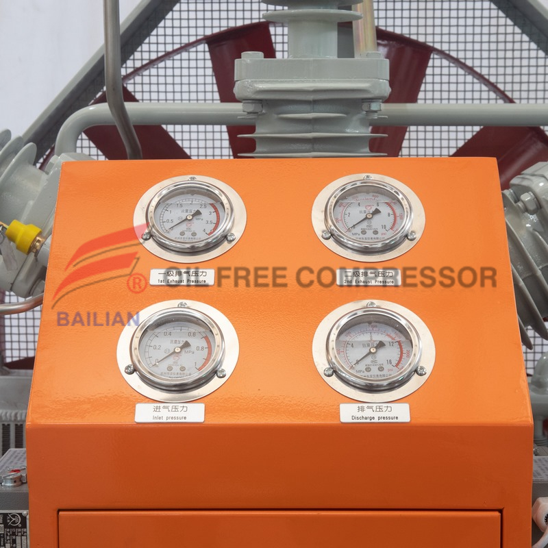 12nm3 100bar High Pressure Oil Free Nitrogen Compressor